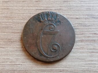 1/2 Skilling 1771 Dánské království – Dánsko - Evropa - 2