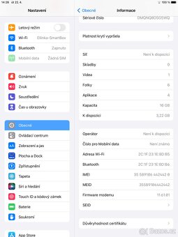 Apple Tablet iPad Air 2 Celular | Možnost SIM karty - 2