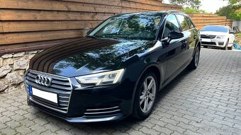 2017 Audi A4 B9, 2.0 tdi 110 kw, Sport Avant,Tažné,Nebourané - 2