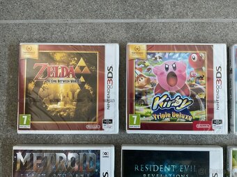 Nintendo 3ds hry nerozbalené - 2