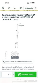 Sprchový systém - 2