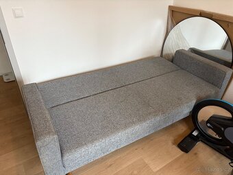 Rozkladaci gauc - 214x85 cm - 2