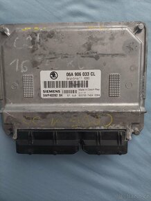 Řídící jednotka motoru Škoda Octavia 2 1.6 MPI 75 kW BGU - 2