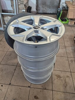 Alu kola Audi  Q5 -Q3  - 17" + zimní pneu  215/65 r 17 - 2