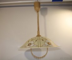 LUSTR BÉŽOVÁ SUKÝNKA S KYTKOU PAN-1 - 2