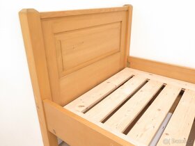 Postel z masivu 160x90cm včetně roštu a šuplíku - 2