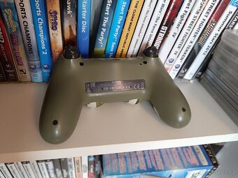PS4 ovladač originál Dualshock 4 / Green Camouflage - 2