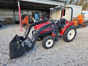 malotraktor Mitsubishi MT240 4x4 s čelákem - 2