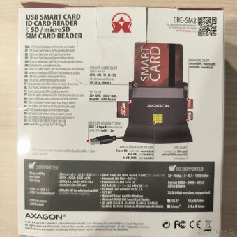 AXAGON Smart card čtečka - 2
