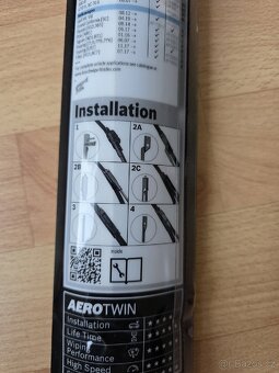 Stěrače Bosch Aerotwin 650+550mm NOVÉ - 2