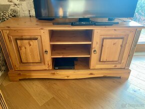TV- stolek dřevo - 2