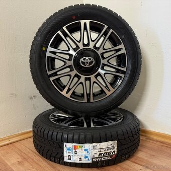 NOVÁ TOYOTA AYGO 4x100 R15 ET35+ZIMNÍ 165/60R15 8,5mm BICOLO - 2