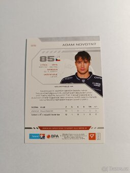 Hokejová kartička ELH Tipsport Adam Novotný - 2