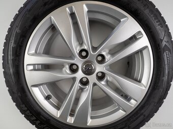 Opel Astra - Originání 16" alu kola - Zimní pneu - 2