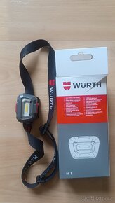 Lampa led Wuerth a čelovky - 2