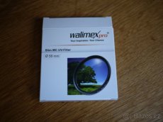 Filtry Walimex 58mm UV a CIR-PL-Slim.Nove. - 2