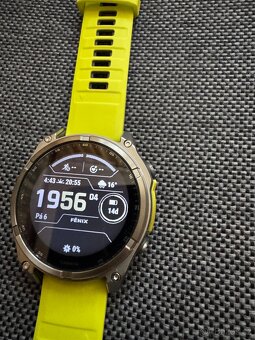 Prodám Garmin Fenix 8, 47 mm, solar, titanium, saphire - 2