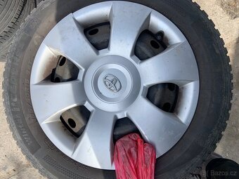 Plechové disky sada 185/60 R15 Toyota Yaris M+S - 2