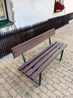 Zahradní lavička - 2