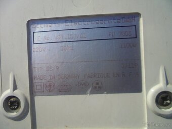 Vysavač Siemens , Super 911L elektronic, 1100 w - 2