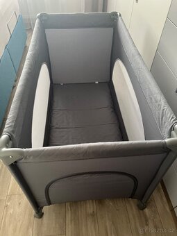 Dětská cestovní postýlka Zopa Lely Antracit Grey - 2