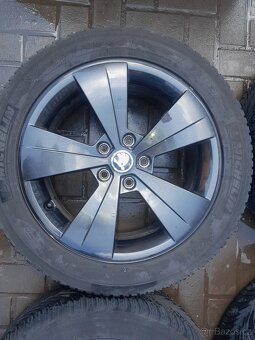 Alu hliníkové disky Škoda Superb 3V 1V0601025AS - 2