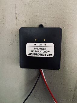 Trakční baterie (2x12v-2x240ah) + Balancer 24v - 2
