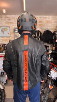 Bunda Harley-Davidson a helma 2x použité - 2