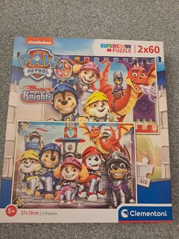 Nové puzzle, Peppa Pig, Bing, Tlapková Patrola - 2