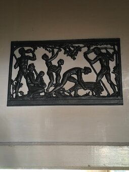 Litinová plastika ART-DEKO II.jakost - 2