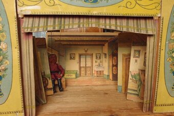 starožitné loutkové divadlo - 2