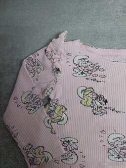 Tričko se Šmoulinkou,vel. 104 - 2