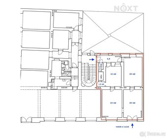 Pronájem komerční Obchodní prostory, 84㎡ - 2