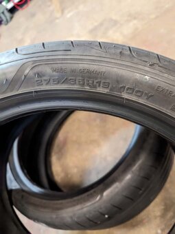 2x Použité Letní Pneu Goodyear 275/35R19 - 2