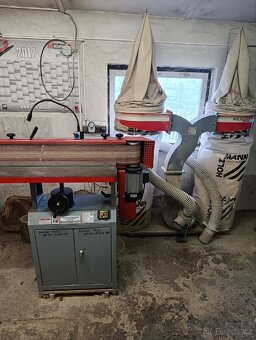 Hranová bruska včetně odsávání - 2