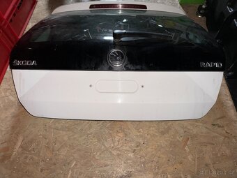 Škoda Rapid 5 dveře celosklo -  Bílé - 2