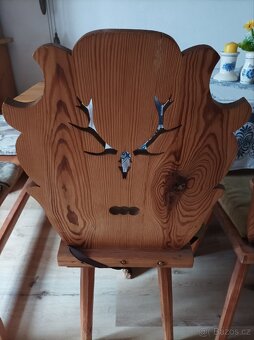 Prodám selský jídelní set - 2