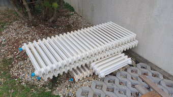 Litinové radiátory - 4ks - 2