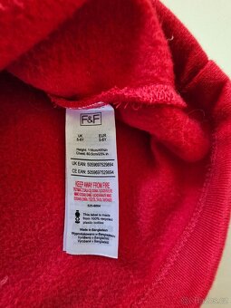 Vánoční šaty vel. 116 cm - 2