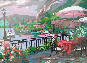 OBRAZ - "Kavárna u moře" - 2