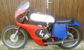 Dobový závodní motocykl silniční stavba nd rychlostní motor - 2