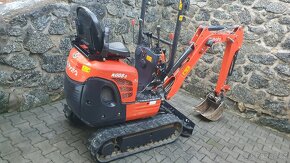 Kubota K008-3 + 1x lžíce, r.v. 2020, 1914 mth, TOP stav - 2
