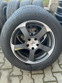 Alu kola Dotz Freeride + zimní pneu Dunlop - 2