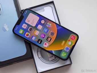 APPLE iPhone 13 Pro 128GB Sierra Blue - ZÁRUKA - TOP STAV - 2