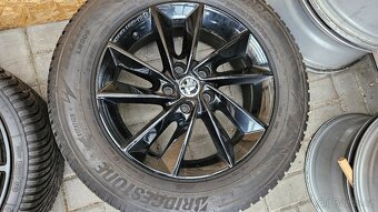 Zimní Sada Alu 5x112 215/65 R17 Kodiaq Tarraco Tiguan - 2