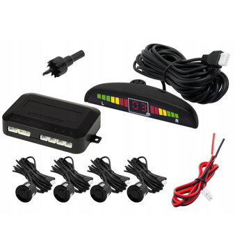 Parkovací senzory LED displej 4kusy - 2