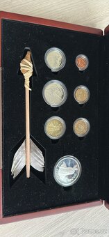 Sioux Prestige Set – pamětní sada mincí, 1 oz ryzí stříbro – - 2