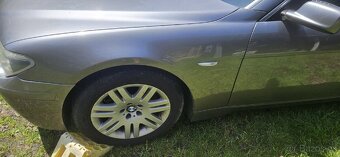 Bmw e65 před facelift, předek, světla, kapota, nárazník - 2