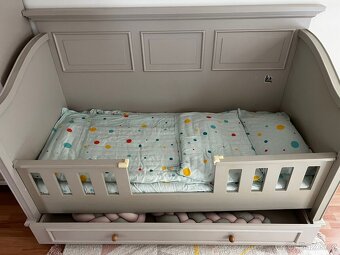 Toddler Bed with Storage Drawer - 2