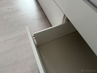 Ikea Brimnes 140x200 + pohodlnný pevný rošt - 2